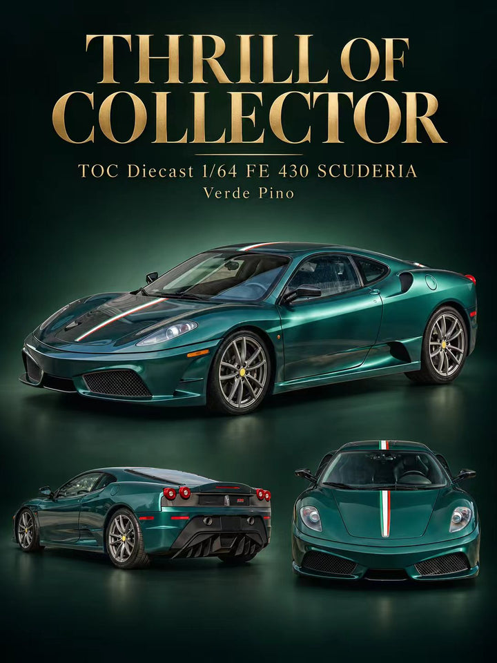 [Preorder] TOC 1:64 FE430 Scuderia &amp; FE458 Speciale (11 Versions)