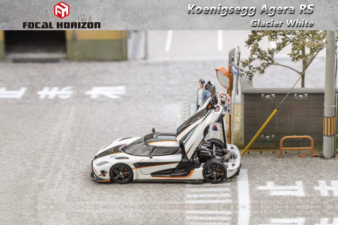 [Preorder] Focal Horizon 1:64 Koenigsegg Agera RS Glacier White