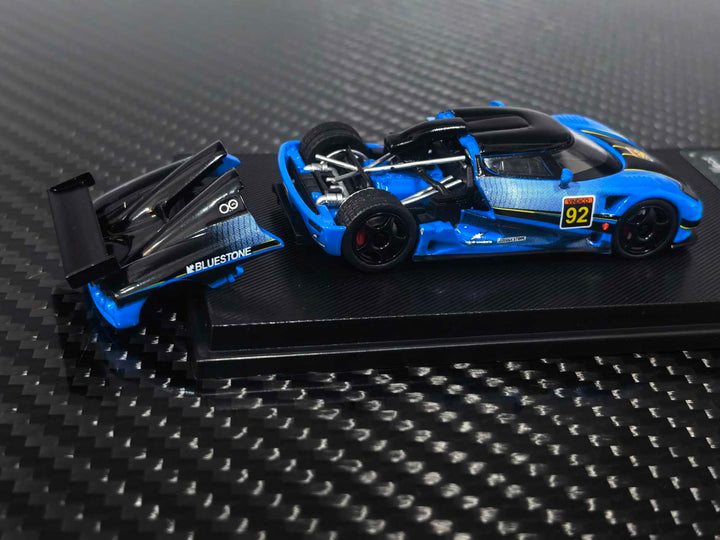 [Preorder] Model Collect 1:64 Koenigsegg ccgt Blue/Carbon Fiber MC640027C