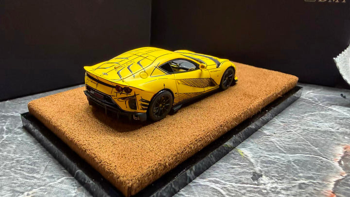 [Preorder] DMY x CXS 1:64 Ferrari 812C Yellow