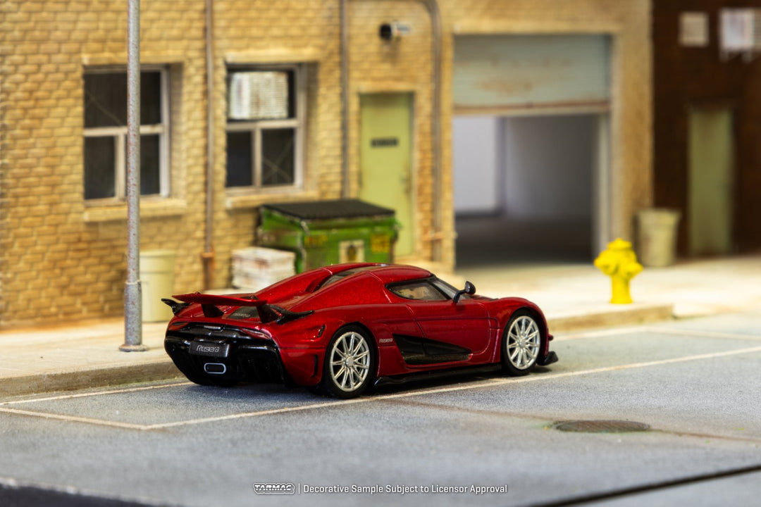 [Preorder] Tarmac Works 1:64 Koenigsegg Regera Red Metallic T64G-TL017-RE