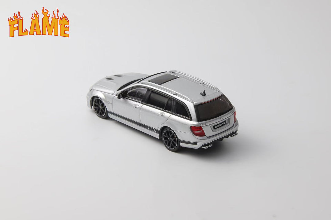 Flame 1:64 Mercedes-Benz C63 AMG Edition 507 Wagon Version (3 Colours)
