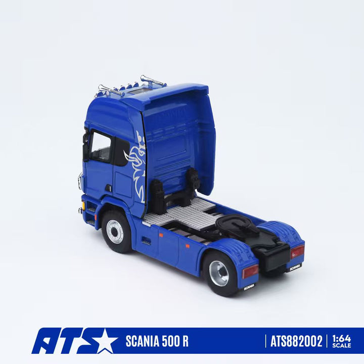 [Preorder] ATS Model 1:64 SCANIA 500 R Blue ATS882002