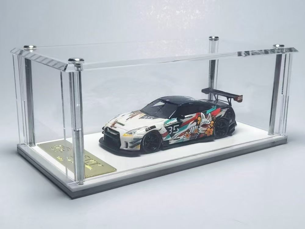 MYC Model 1:64 LB WORKS GTR R35 Type2.0 Widebody Kitsune Mask Anime MYC640004