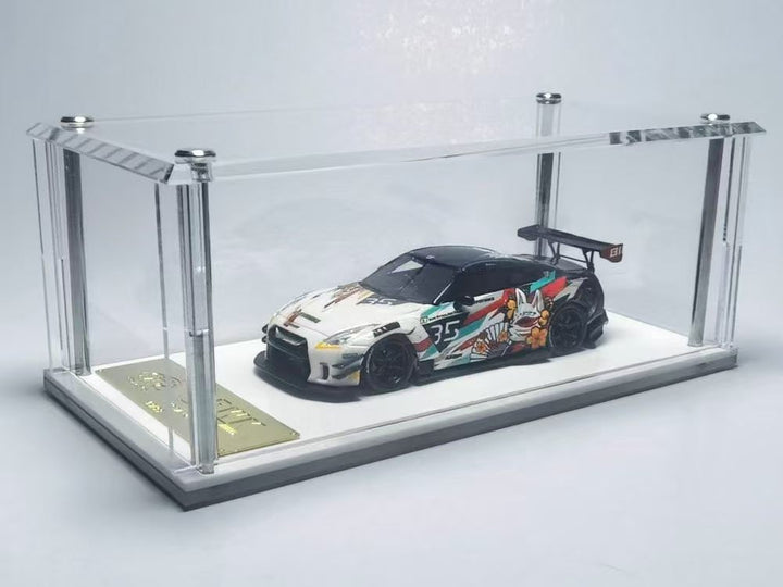 MYC Model 1:64 LB WORKS GTR R35 Type2.0 Widebody Kitsune Mask Anime MYC640004