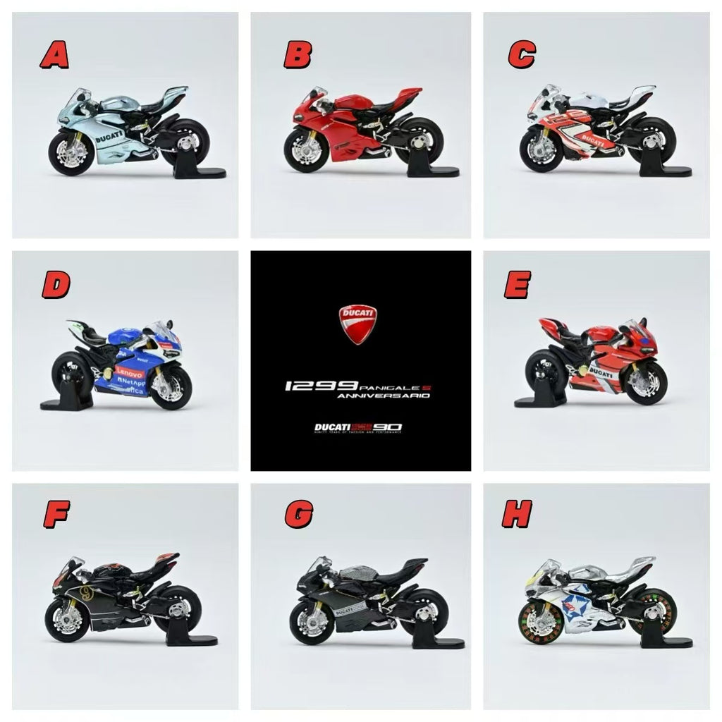 Ducati バイク模型　完成品 Preorder] Mini Bike 1:64 Ducati 1299S (8 Colours) – Horizon Diecast
