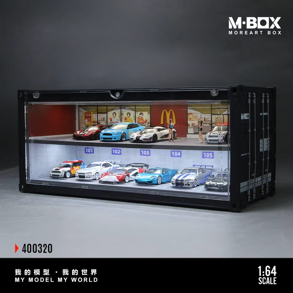[Preorder] MBOX 1:64 CONTAINER MODEL STORAGE SCENE (2 Versions) MB400319/MB400320