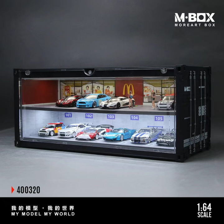 [Preorder] MBOX 1:64 CONTAINER MODEL STORAGE SCENE (2 Versions) MB400319/MB400320