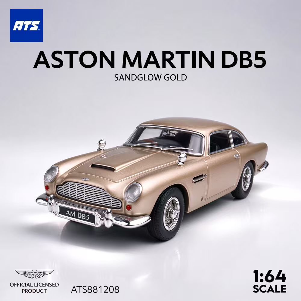 [Preorder] ATS Model 1:64 ASTON MARTIN DB5 (2 Colours) ATS881206/ ATS881208