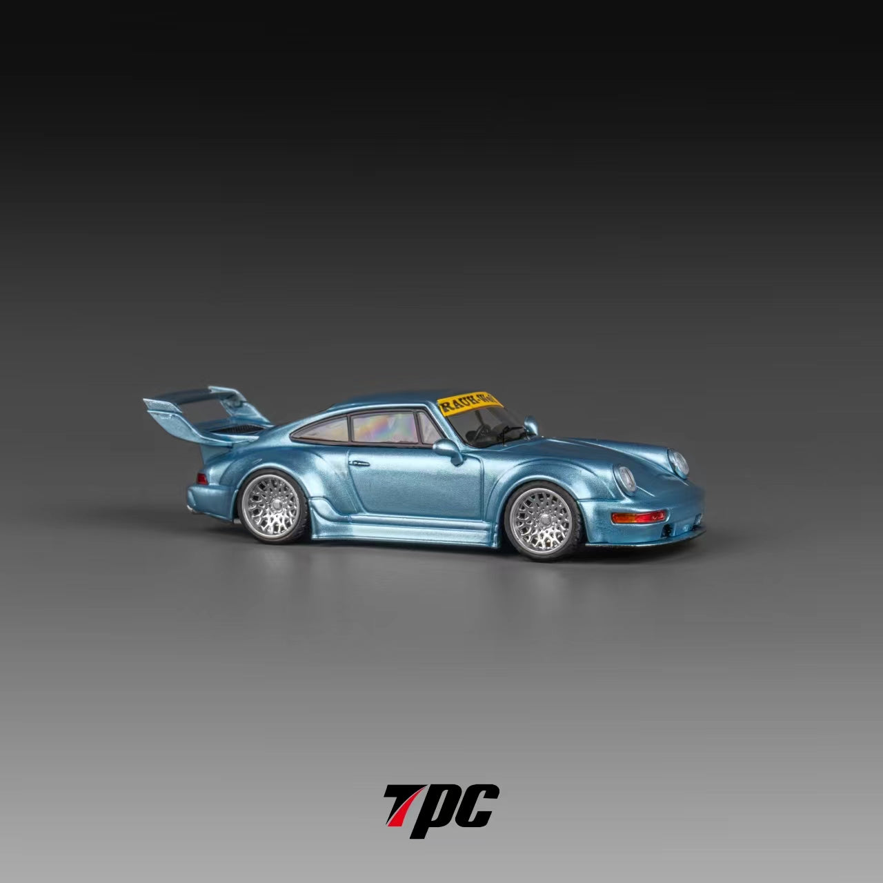TPC 1/64 RWB 964 ガンダム アキバ PORSCHE RWB 964 AKIBA ANIME LIVERY 1/64 DIECAST CAR MODEL BY FLAME