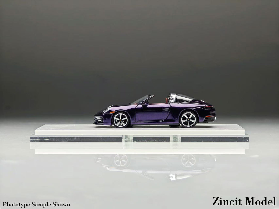 [Preorder] Zincit Model 1:64 Porsche 992Targa (4 Colours)