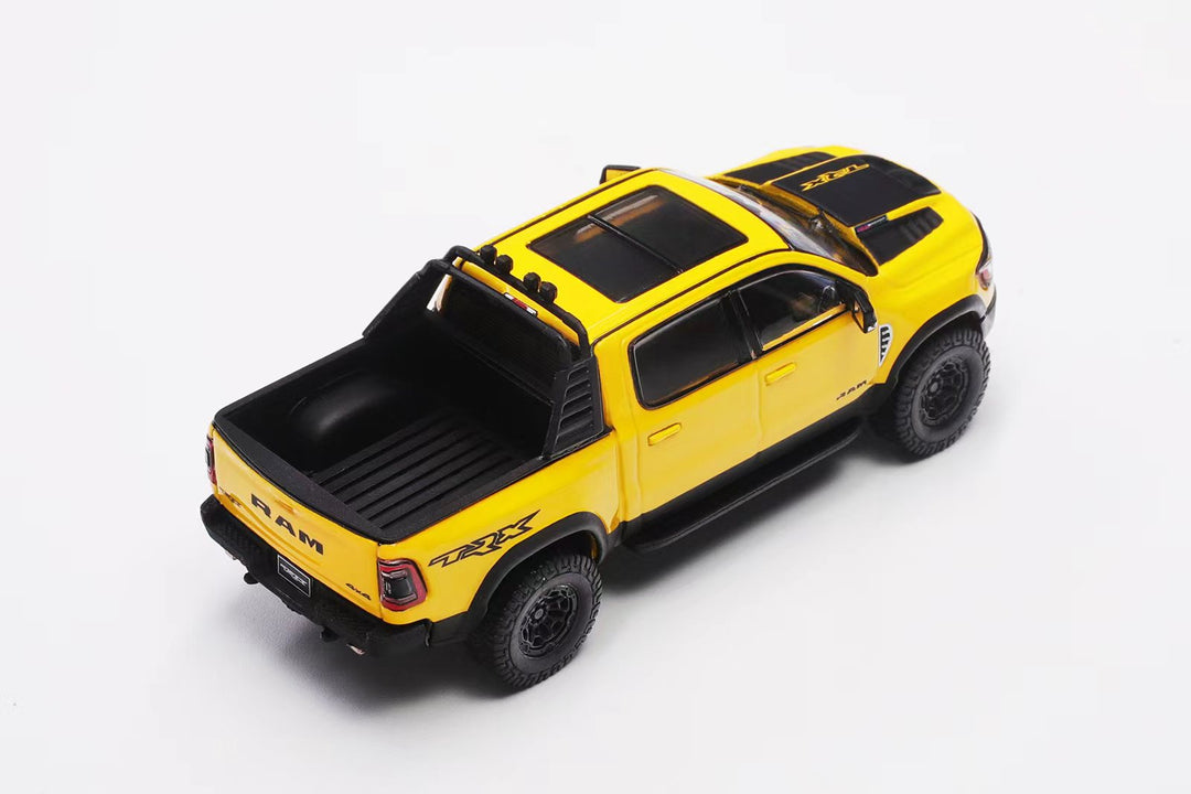 [Preorder] Shadow Pro 1:64 Ram 1500 TRX 2023 Pickup Yellow KS-067-665