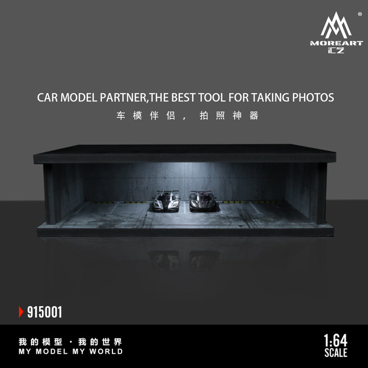 [Preorder] MoreArt 1:64 UNDERGROUND PARKING GARAGE SCENE MO915001