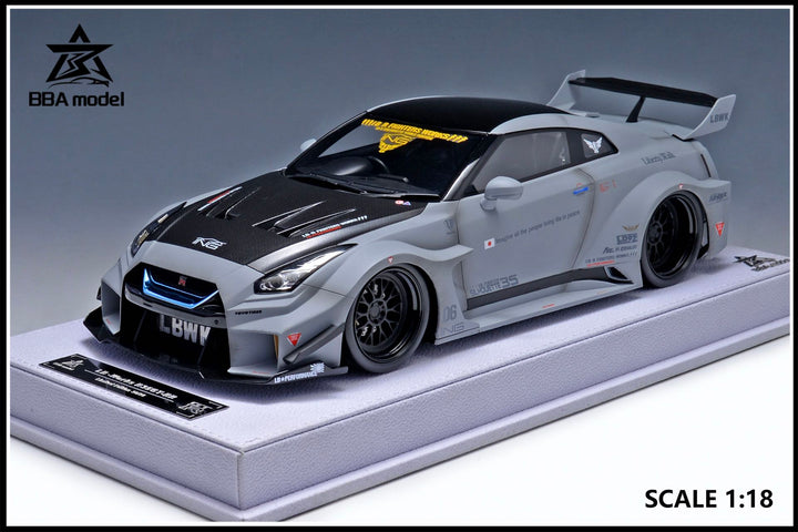 [Preorder] BBA model 1:18 Nissan GTR 35GT-RR LBWK (5 Colours)