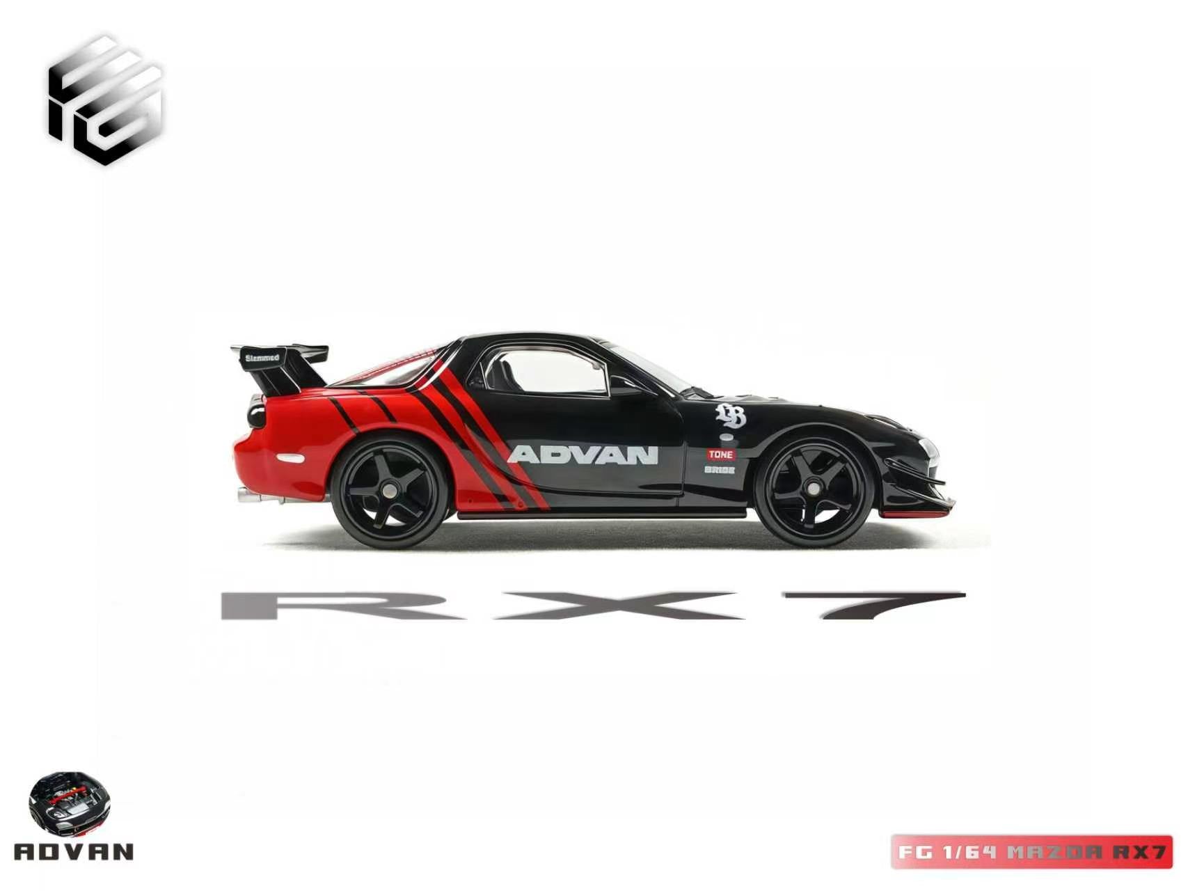 Preorder] FG 1:64 Mazda RX-7FD3S Modified (2 Colours) – Horizon