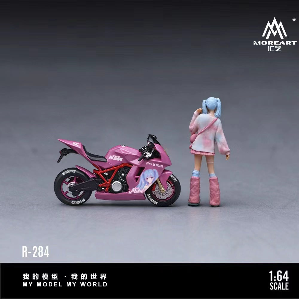 [Preorder] MoreArt 1:64 KTM BUNNY GIRL RIDER DOLL COSTUME MO222284