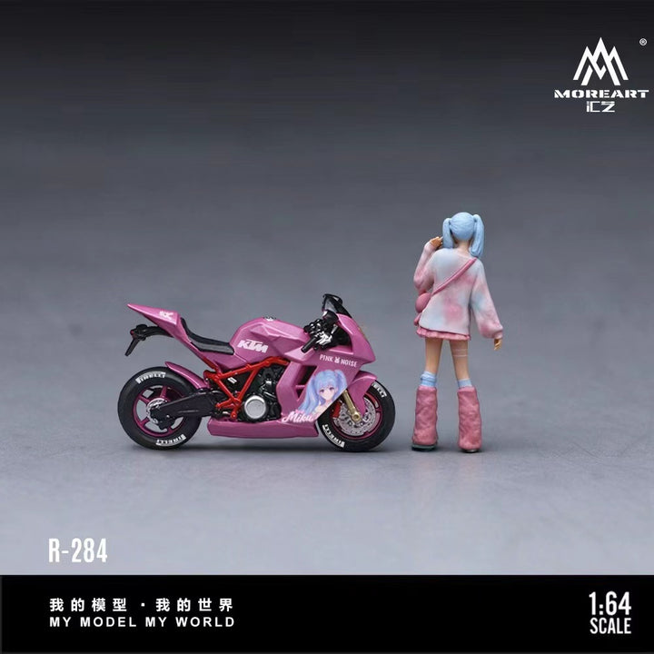 [Preorder] MoreArt 1:64 KTM BUNNY GIRL RIDER DOLL COSTUME MO222284