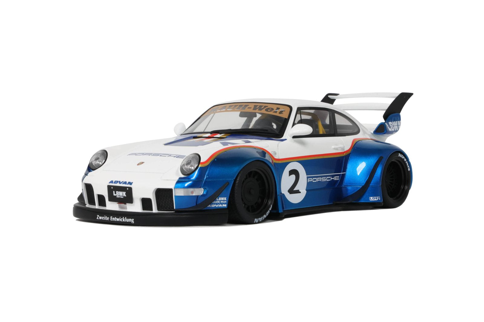 GT Spirit 1:18 LBWK Porsche RWB WHITE 2023 GT530 – Horizon Diecast
