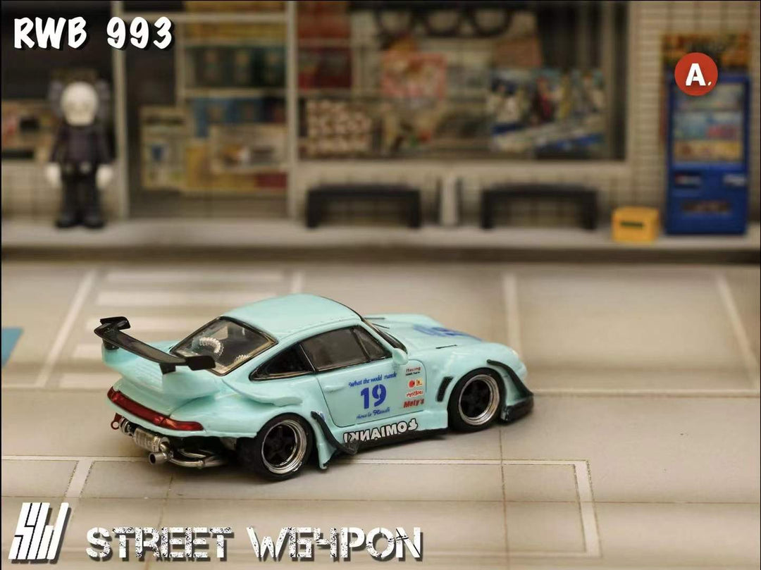 Street Weapon 1:64 Porsche RWB 993 (3 Versions)