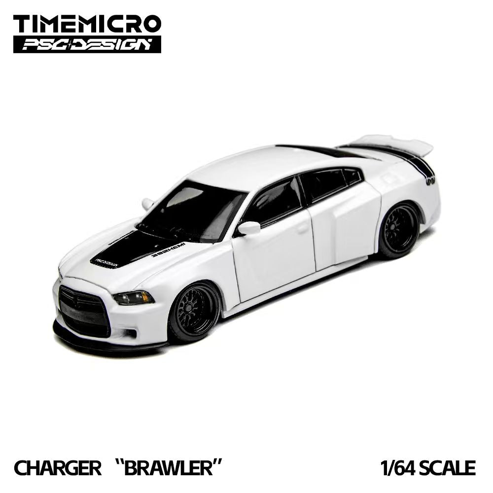 [Preorder] TimeMicro × PSC DESIGN 1:64 Charger "Brawler" White TM648205