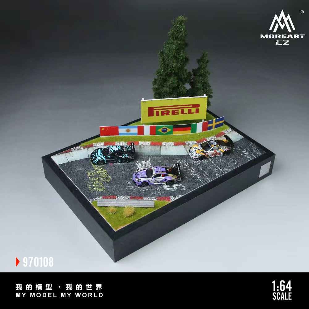 [Preorder] MoreArt 1:64 NURBURGRING TRACK O3 MODEL MO970108