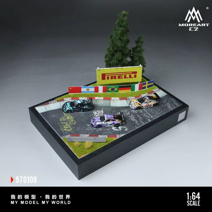 [Preorder] MoreArt 1:64 NURBURGRING TRACK O3 MODEL MO970108