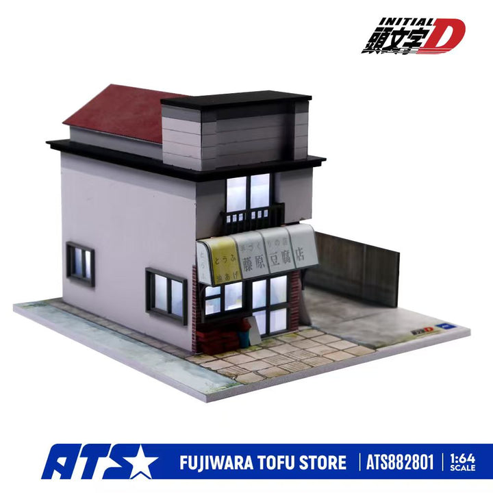 [Preorder] ATS 1:64 INITIAL D MANGA VERSION FUJIWARA TOFU SHOP DIORAMA ATS882801 (2 Verisons)