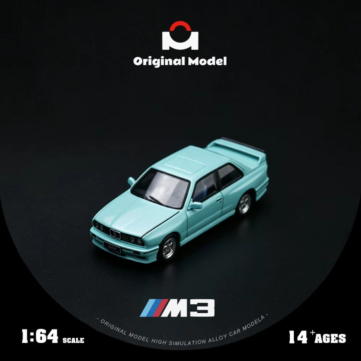 [Preorder] Original Model 1:64 BMW E30 M3 - Mint Green OM647810
