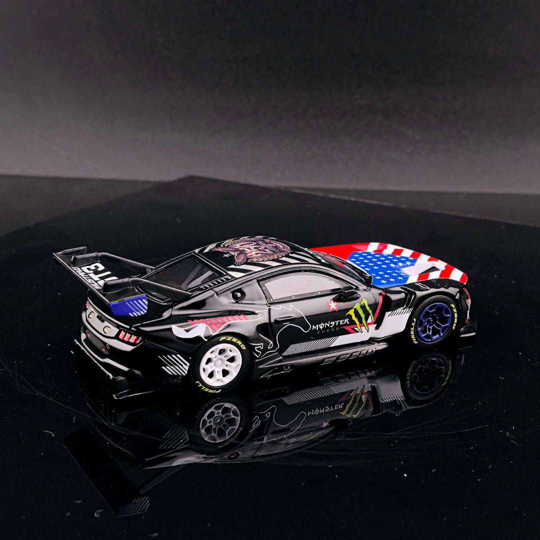 [Preorder] GT model 1:64 Mustang GT3 Black Monster