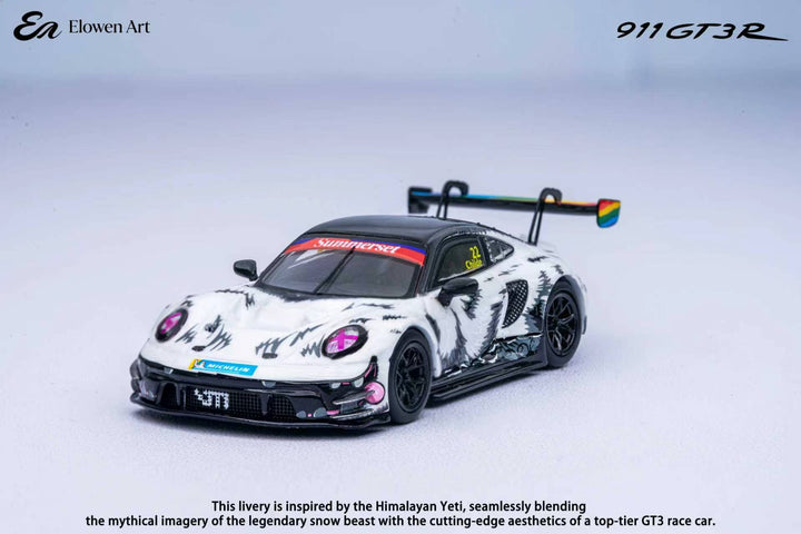 [Preorder] Elowen Art 1:64 Porsche 911 GT3 Yeti Livery