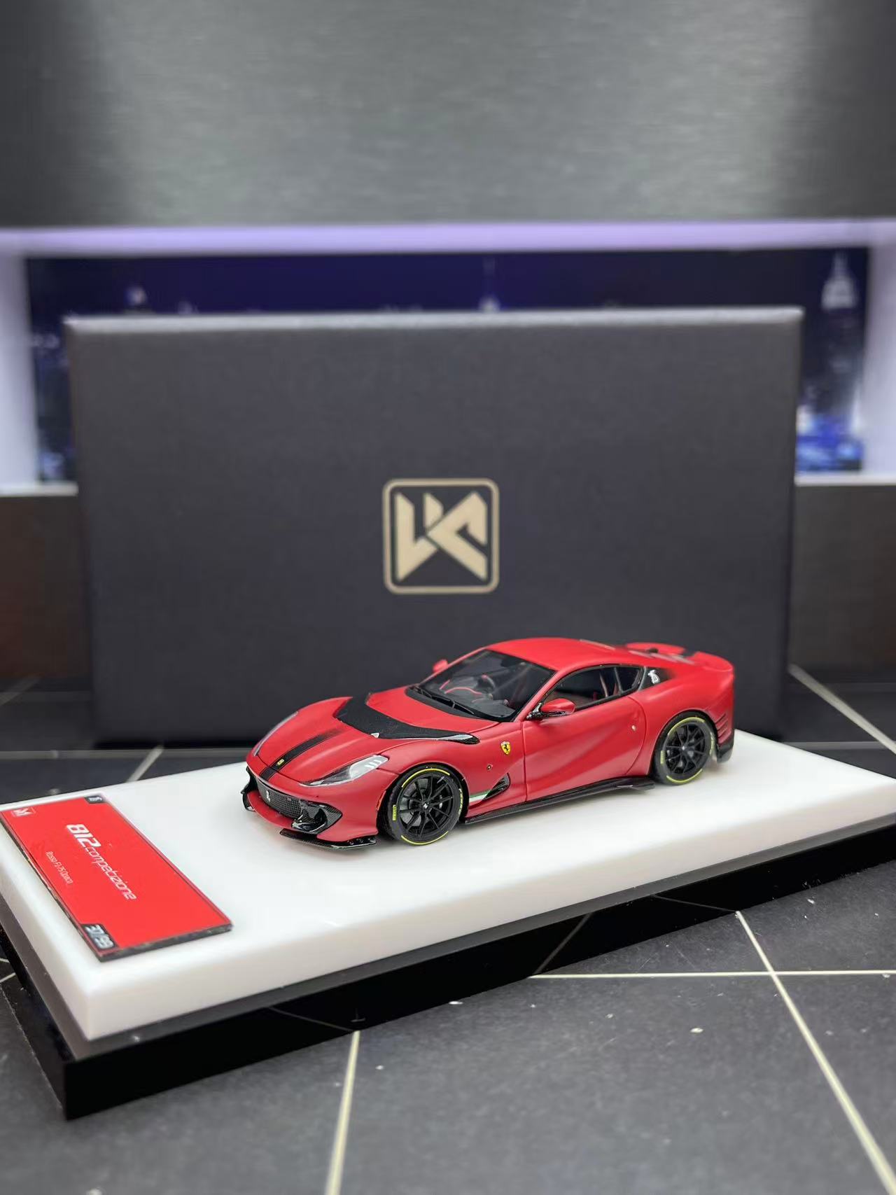 Preorder] DMY 1:64 Ferrari 812C Thousand-Mile Track Series Matte