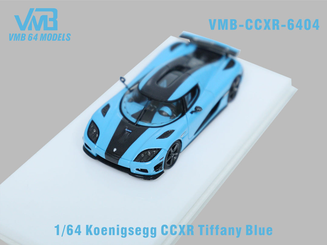 [Preorder] VMB 1:64 Koenigsegg CCXR Al Thani Blue