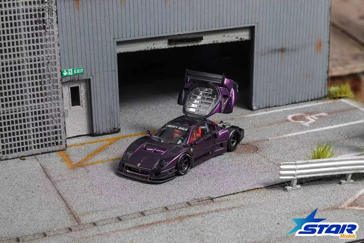 [Preorder] Star Model 1:64 Supercar F40 LB-Works Wide Body Modified (4 Colours)