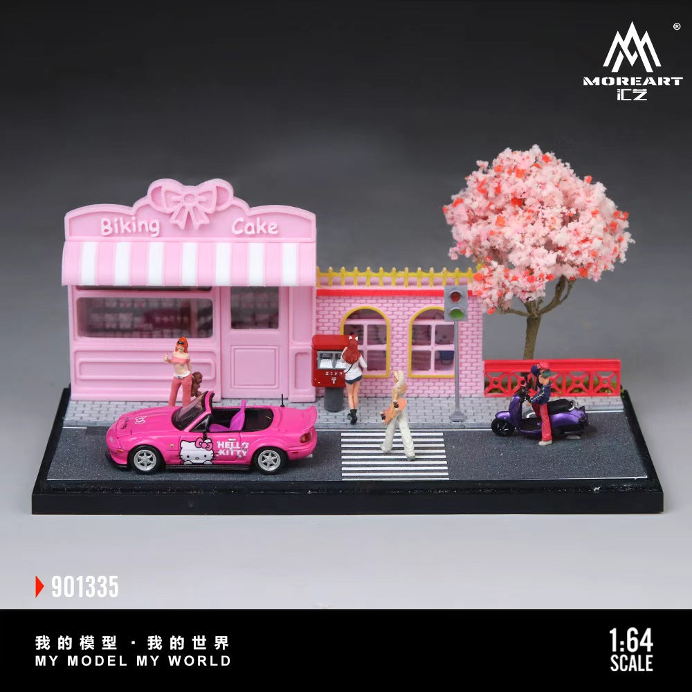 [Preorder] MoreArt 1:64 PINK DOLL STORE SCENE Diorama MO901335
