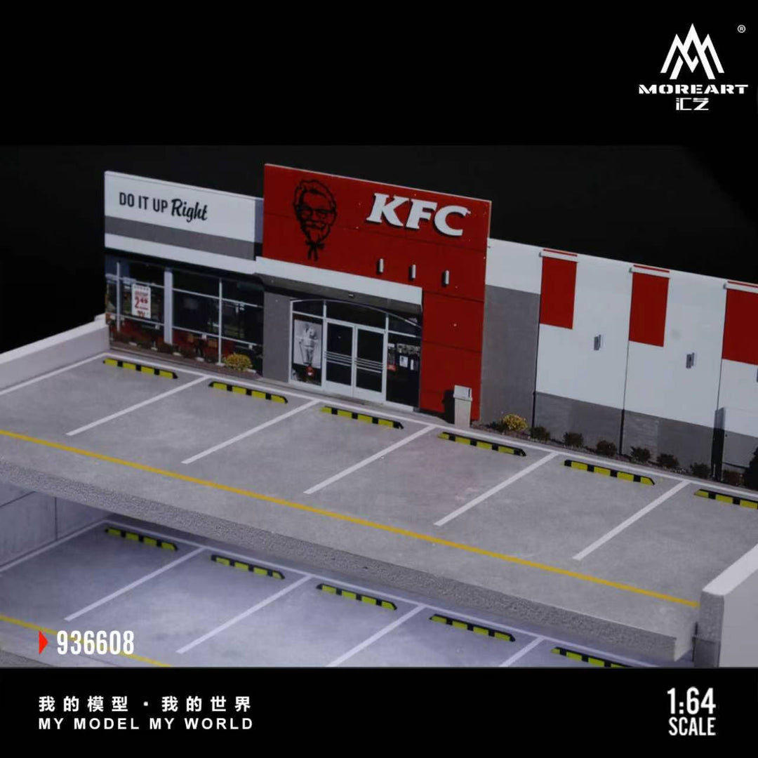 [Preorder] MoreArt 1:64 SCENE H OF A JAPANESE PARKING BUIDING  MO936608