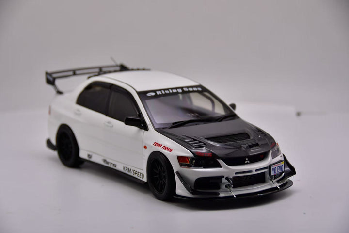 [Preorder] SUPER A 1:18 Mitsubishi EVO9 MR White FQ-360