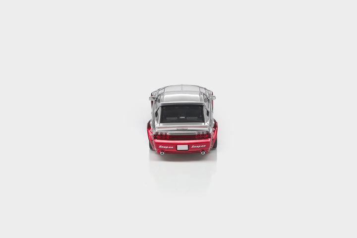 [Preorder] Model Model 1:64 Pandem Mustang Red Silver MM64-PM-004