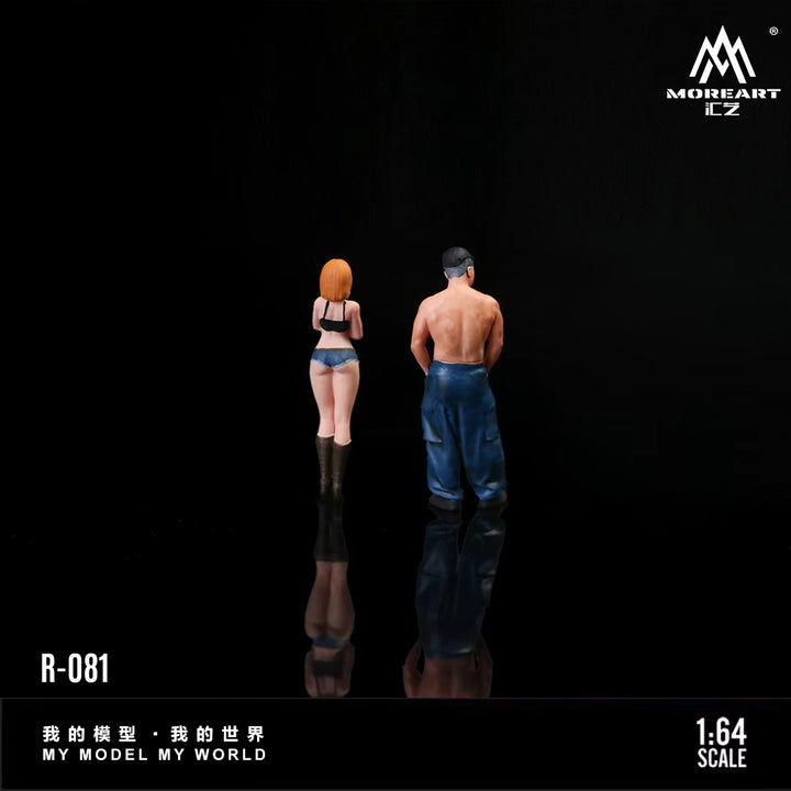 [Preorder] MoreArt 1:64 FITNESS DOLL SETFOR MEN AND WOMEN MO223081