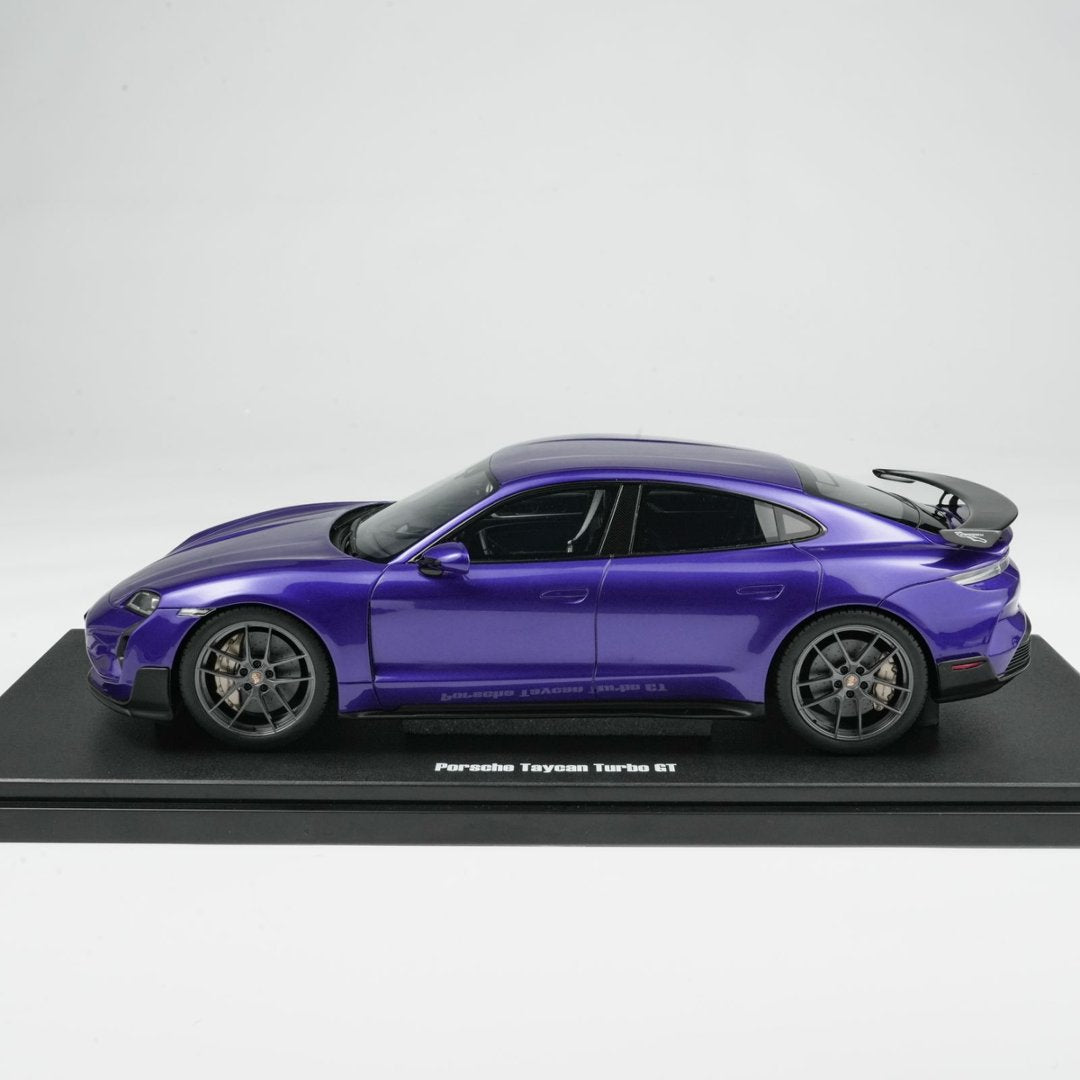 GT Spirit 1:18 PORSCHE TAYCAN TURBO GT PURPLE SKY METALLIC 2023 GT520