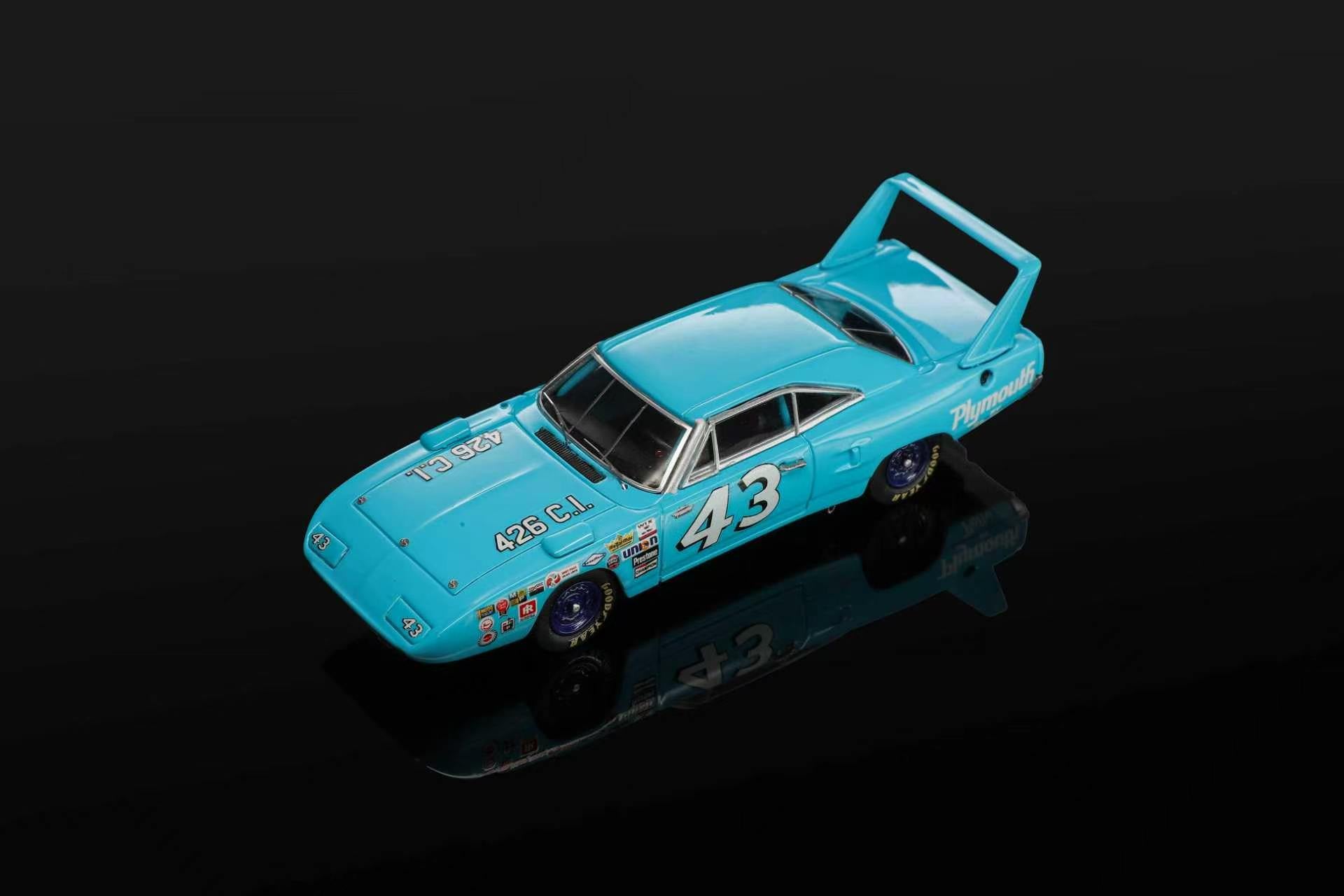 Plymouth Superbird 43 ミニカー Preorder] Mirage 1:64 Plymouth Superbird (4 Colours) – Horizon Diecast