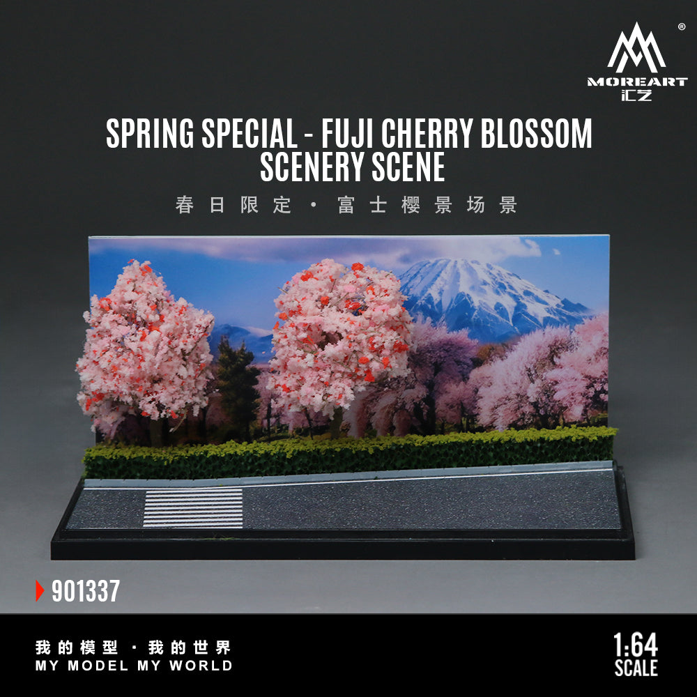 Preorder] MoreArt 1:64 SPRING SPECIAL - FUJI CHERRY BLOSSOM SCENE