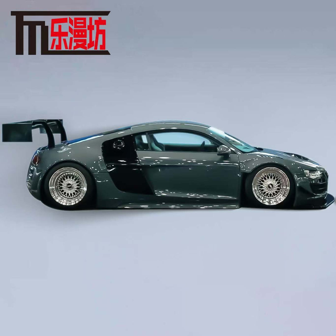 [Preorder] LMF Model 1:64 Audi R8 LMS ULTRA - Gray Blue