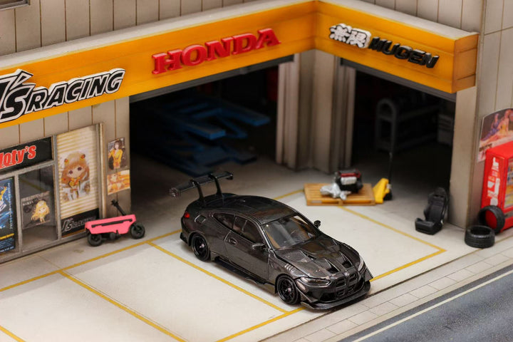 [Preorder] Street Weapon 1:64 Flossmann Full Widebody Kit BMW G82 M4 Black Full Carbon TMCS Malaysia Exhibition Edition