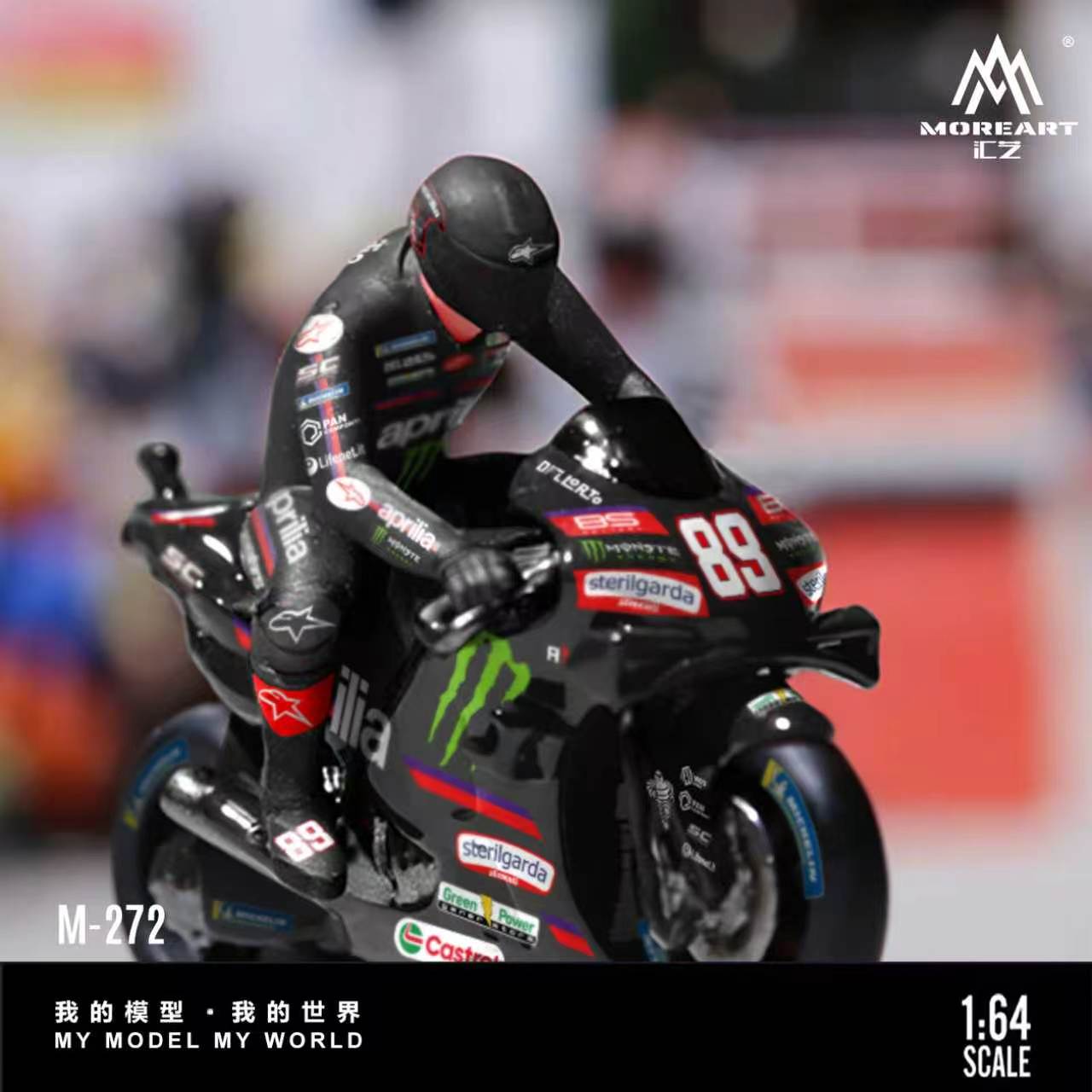 Preorder] MoreArt 1:64 DUCAT 89RD CIRCUIT MOTORCYCLE ACTION FIGURE