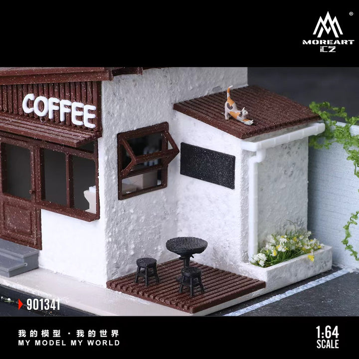 [Preorder] MoreArt 1:64 Coffee Shop Scene MO901341