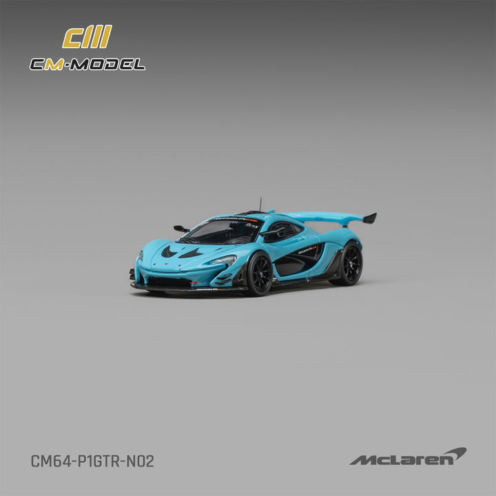 [Preorder] CM Model 1:64 Mclaren P1GTR Iridium Blue CM64‑P1GTR‑N02