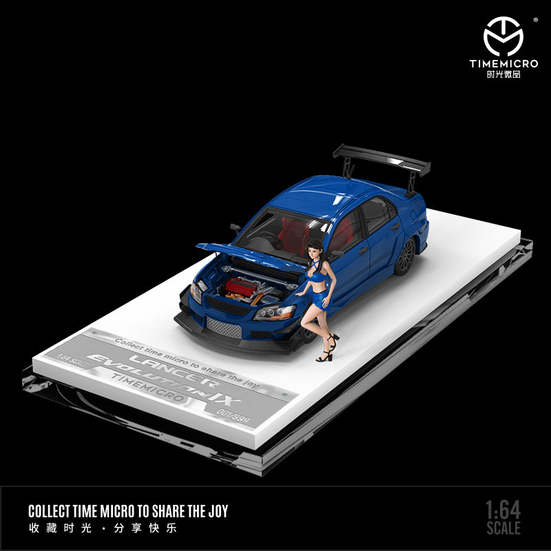 TimeMicro 1:64 Mitsubishi Lancer EVO IX (3 Colours) TM800201