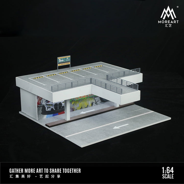 [Preorder] MoreArt 1:64 Double Layered Fence Outdoor Parking lot