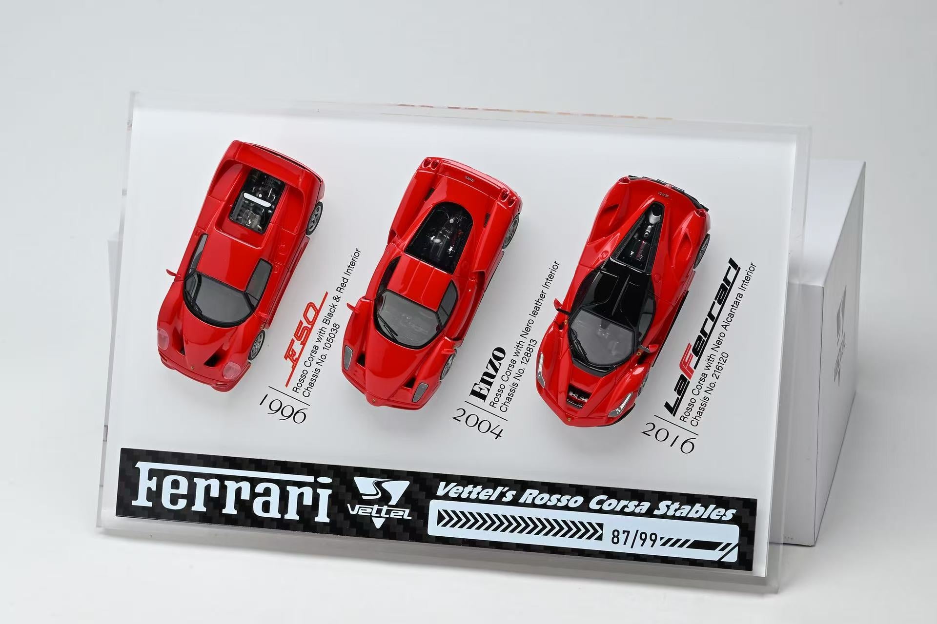 合*3様 Ferrari F50 F40 9台セット コレクターズモデル Preorder] DMH 1:64 Ferrari F50 + Enzo + Laferrari - 3 Cars Set