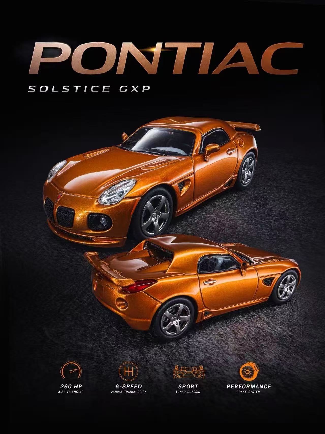 Preorder] MK Miniatures 1:64 Solstice GXP Club Racer Pontiac